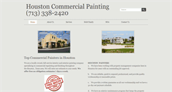 Desktop Screenshot of houstoncommercialpainting.net